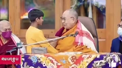 Dalai Lama kissed a boy on the lips, asked him to "suck my tongue,"