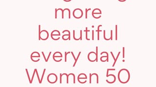 Older women are getting more