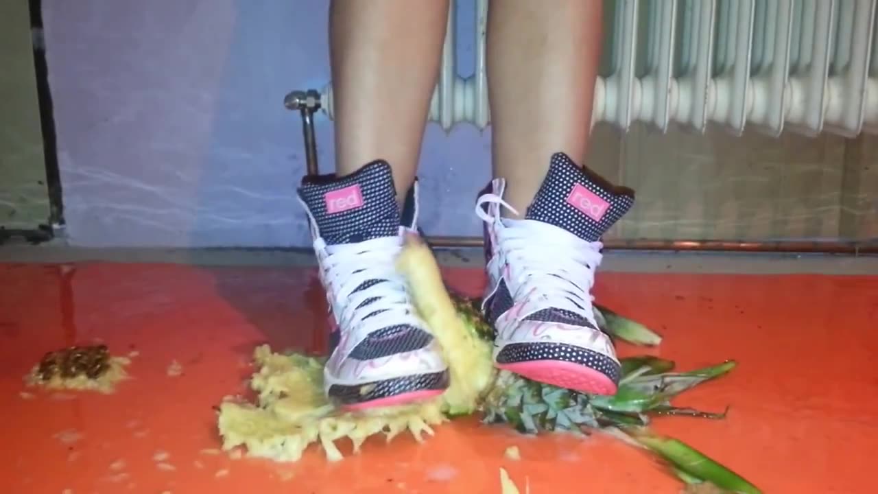Crushing Pineapple Under Sneakers