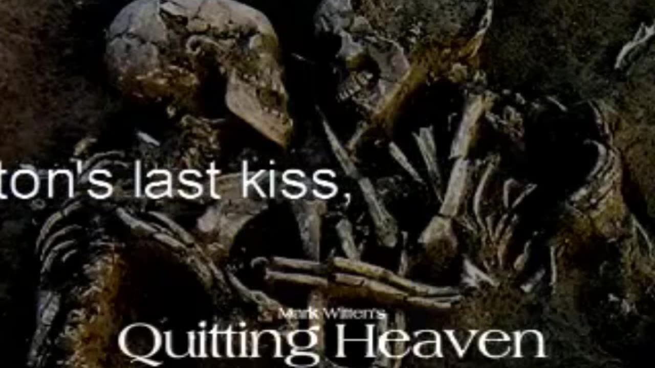 Mark Witten's Quitting Heaven SKELETON KISS Advertisement