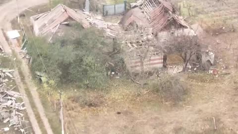 Panoramic View of Multiple FABs Hitting a VSU Brigade Position in Kharkiv Oblast