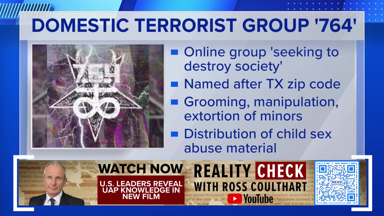 ⚠️ FBI WARNING | ‘764’ terror network linked with broad array of US crimes