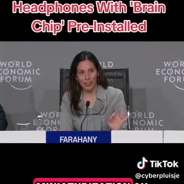 WEF Pushing Headphones With "Brain-Chip" Pre-Installed