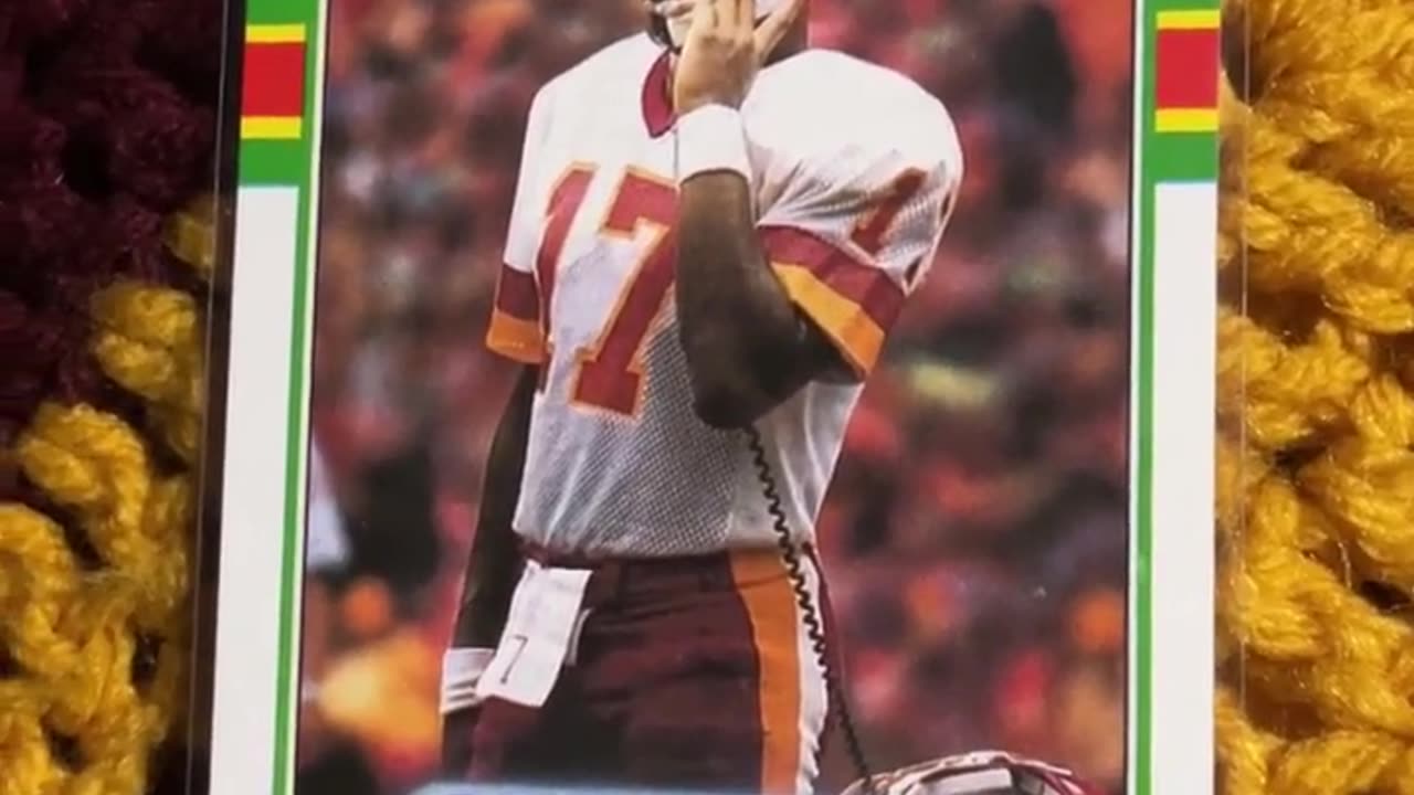1989 TOPPS DOUG WILLIAMS REDSKINS