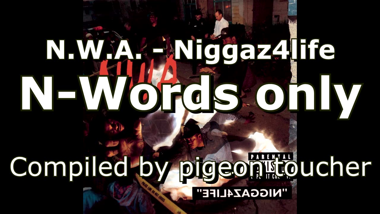 N.W.A - Niggaz4life (N-words Only)