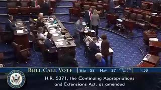 IT’S OFFICIAL: US Senate PASSES legislation to reopen the federal government
