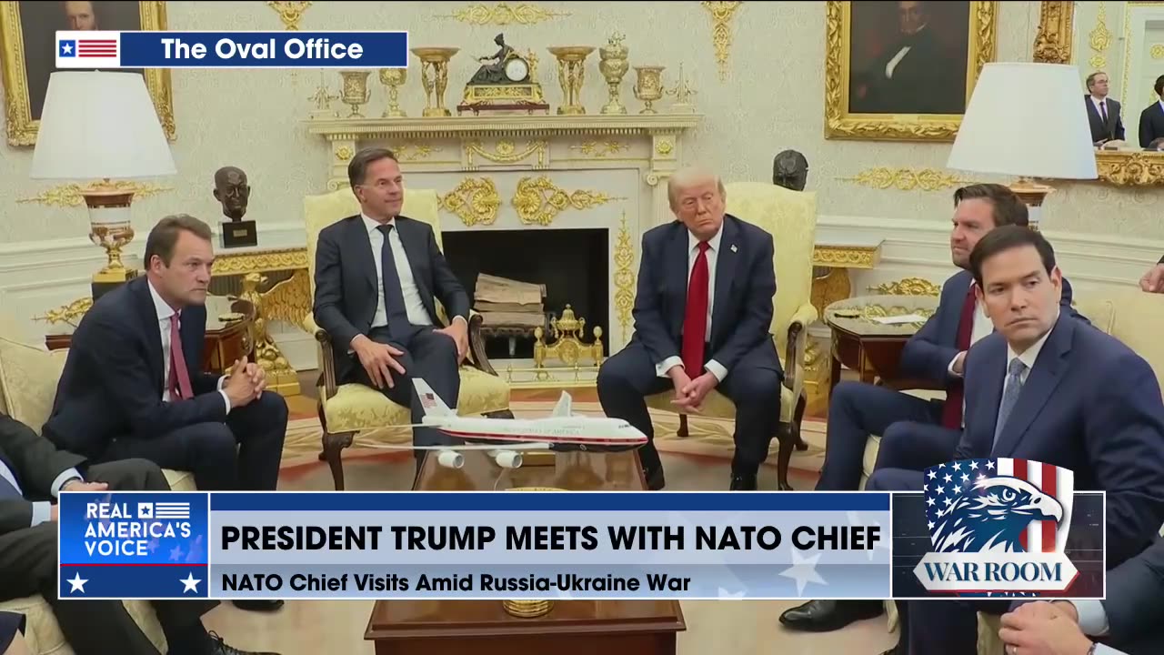 LIVE FROM WHITE HOUSE: President Trump Meets With NATO Chief