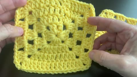 Half & Half Granny Square