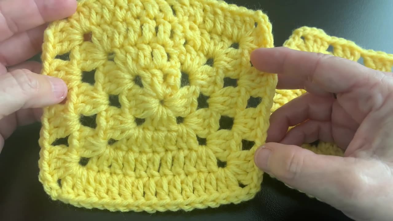 Half & Half Granny Square