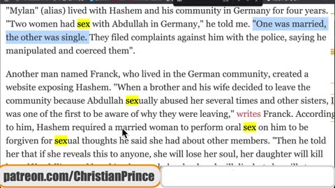 Christian prince They wanna use any excuse to make you give them money