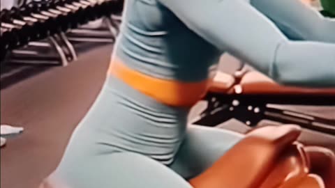 Girl enjoys wild ride