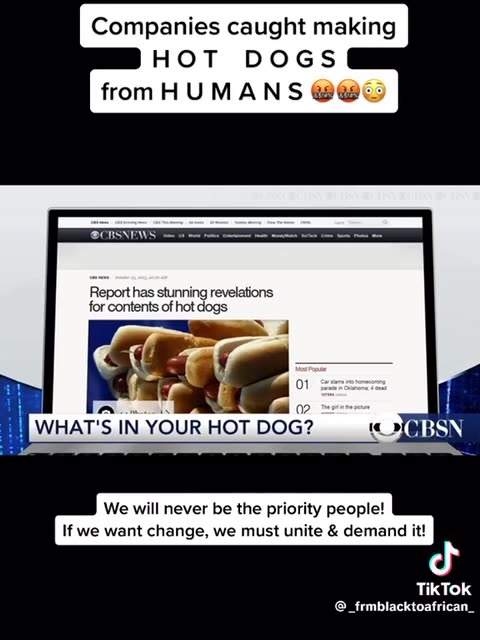 Companies caught making HOT DOGS from..... !!! WTF!!!