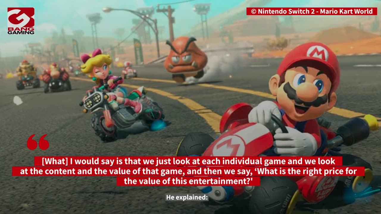 Mario Kart World costs 80 USD because ‘the game is so big and so vast’