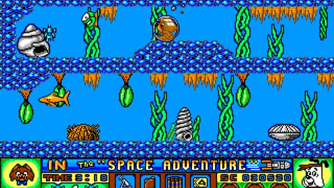 Amiga 500 Longplay 196 Ruff and Reddy in the Space Adventure