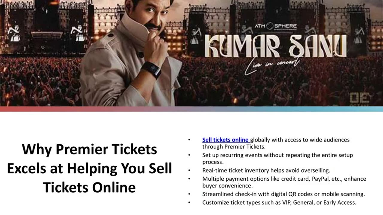 Why Choose Premier Tickets to SellTickets Online​