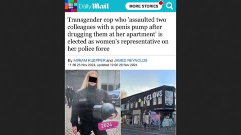 Transgender Cops Now - Jewish Weimar Hell?