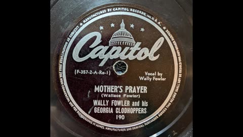 Capitol 190A Mother's Prayer