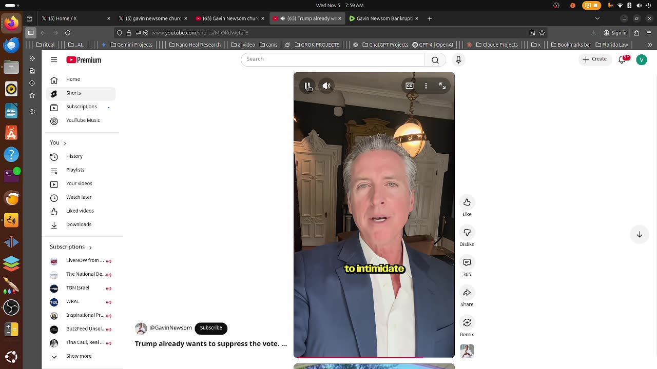 Is Gavin Newsom On Drugs During Rant About Trump and Prop 50? I think so...