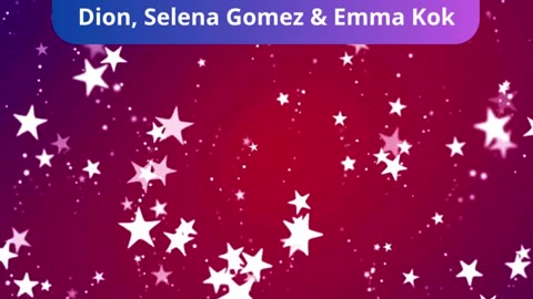 💖 Thank You Song Dedicated to Celine Dion, Selena Gomez & Emma Kok 💖