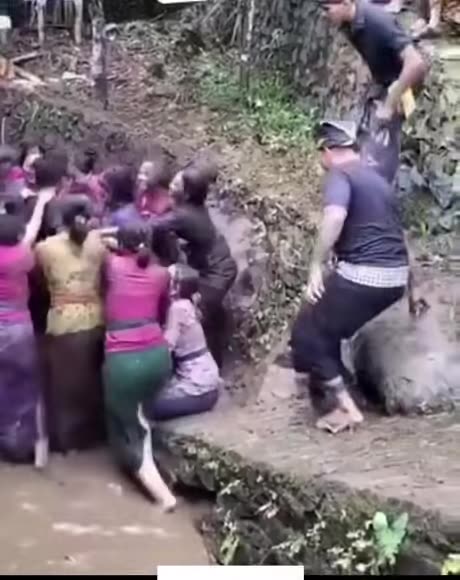 A local tradtion where girls compete to capture a man, and ... ? guess what next