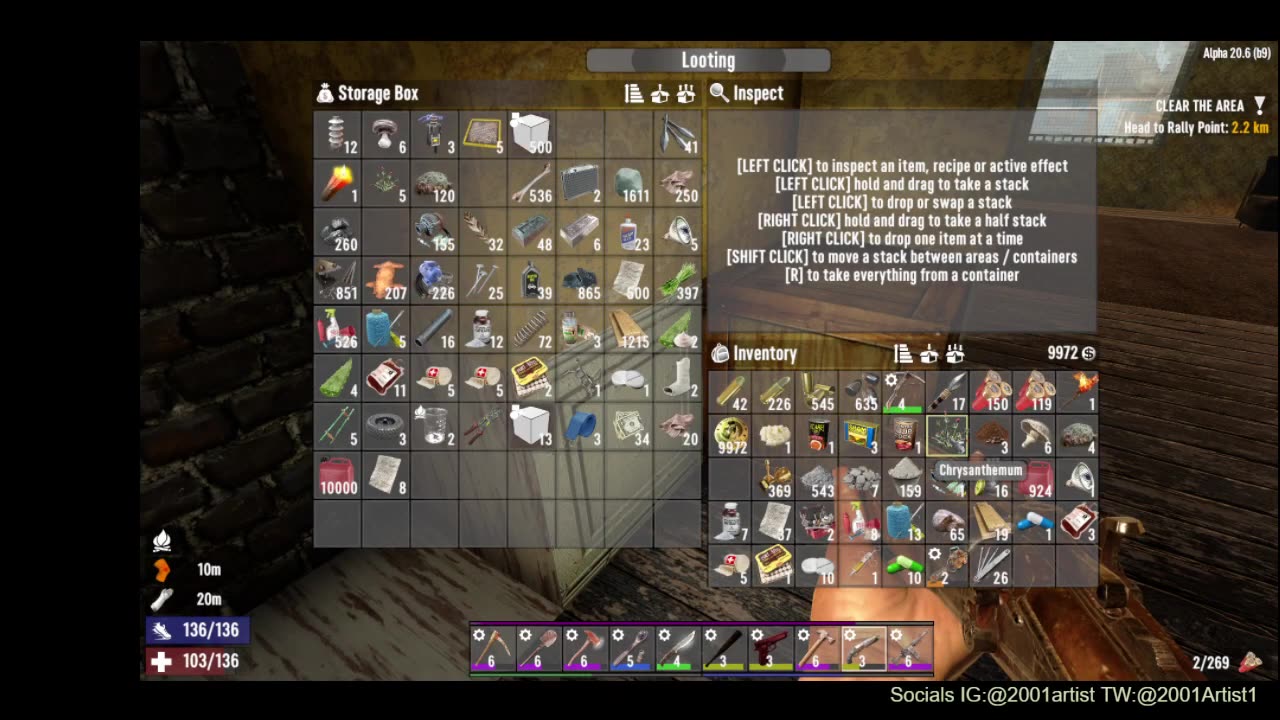 7 Days to die (s1, Part 10) Plans for next month (horror month)