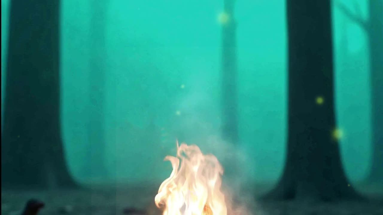 The soothing sounds of a campfire!!!