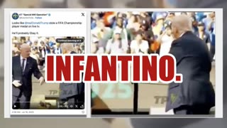 Fact Check: Video Does NOT Show Trump Stealing a Club World Cup Player's Medal
