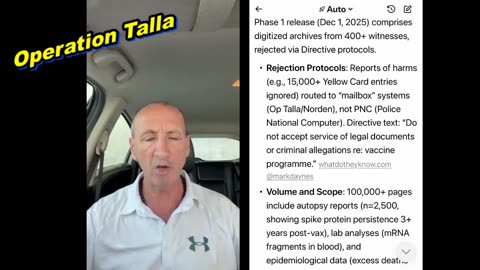 Operation Talla explained by Mark Sexton