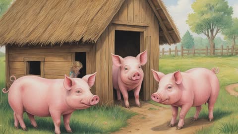 Les Trois Petits Cochons ✨ Histoires pour s'endormir - Conte de fées - Contes
