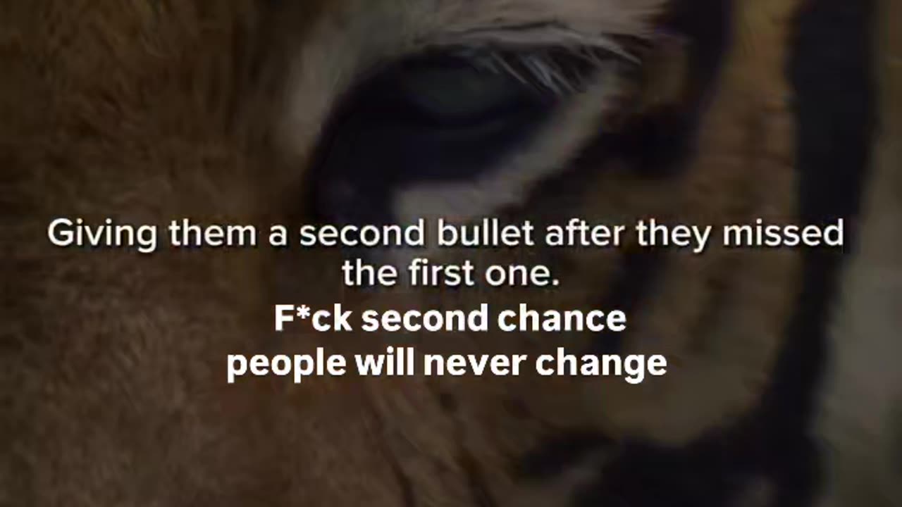 People never change