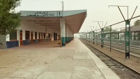 Larkana Railway Station ❤ #maxrecords #larkana #sindh #pakistan