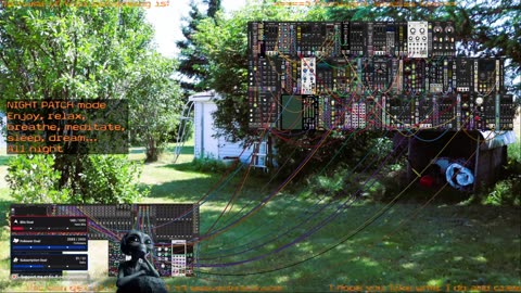 Night Patch mode ☀ Happy Summer 🕶 VCV Rack Ambient 🙏 Meditative Sound 🕉 For Inner Peace ☮
