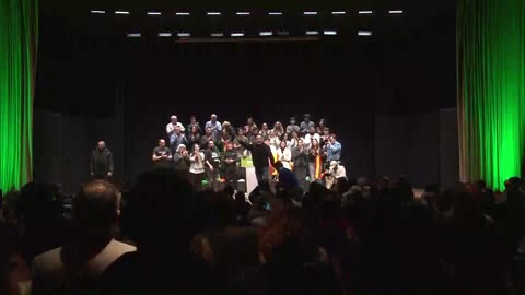 Mitin de precampaña del 8F Aragón de VOX Jaca (Huesca)