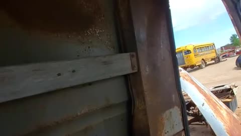 070725 48 GMC half ton panel Roof PREP