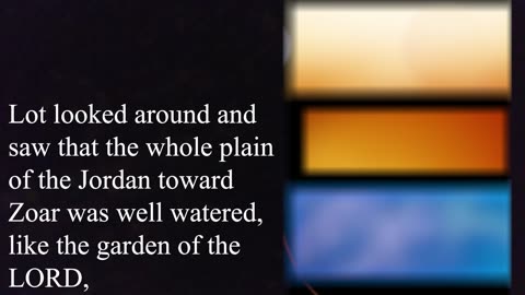 Genesis Chapter Thirteen