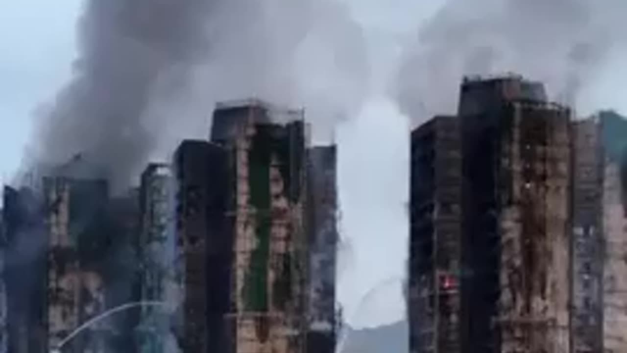 HONG KONG FIRE EXPOSES WTC7 LIES AND WHOLE NARRATIVE