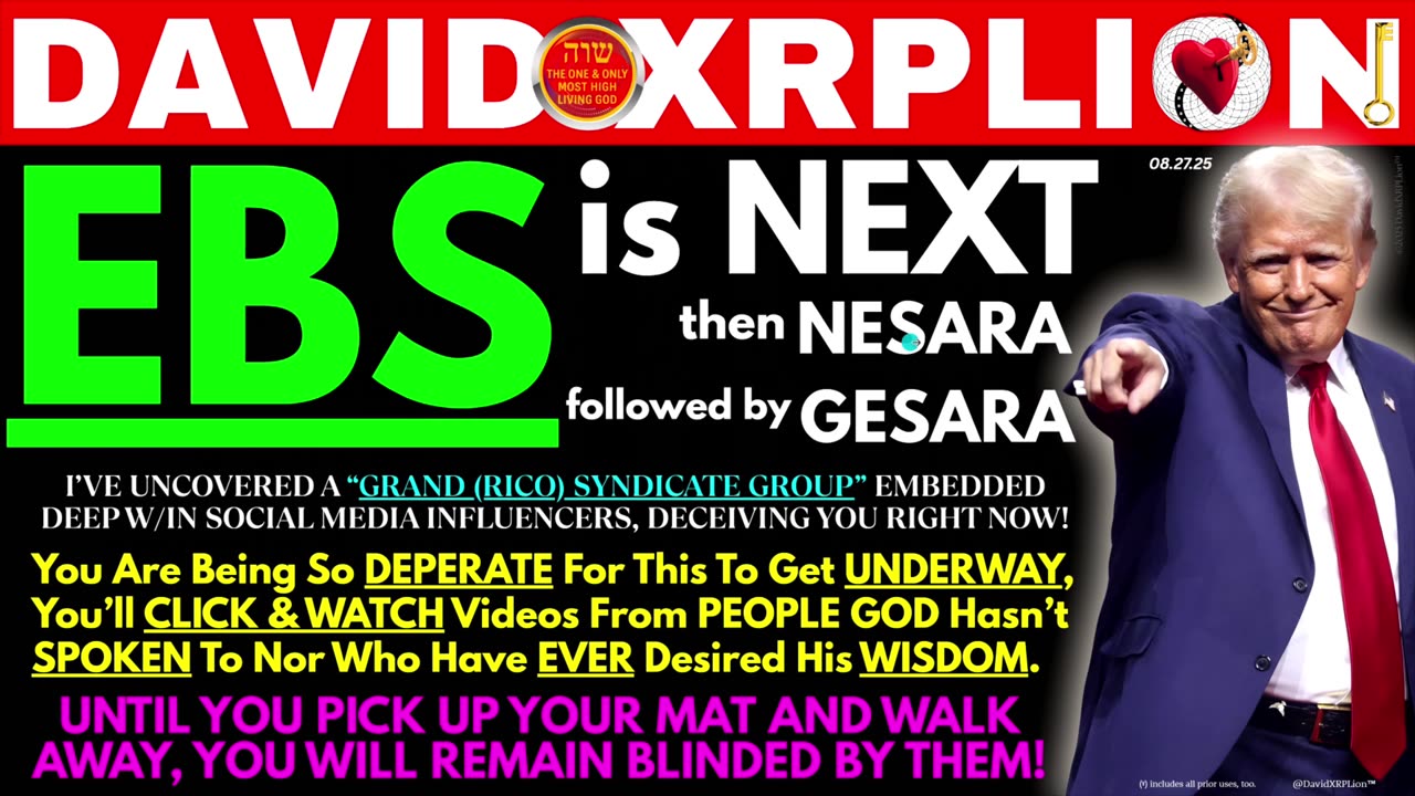 David XRPLion: YOU MUST KNOW THIS TRUTH TO SURVIVE WHAT'S COMING You [Must Watch]