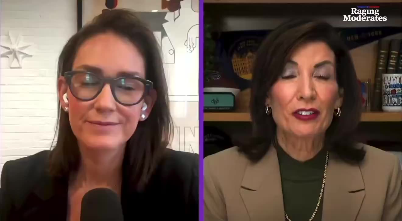 I don’t know how I missed this yesterday. Governor Hochul admitted that Mamdani needs