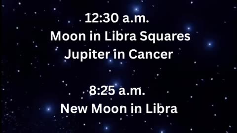 Cancer weekly forecast for October 20th to October 26th.