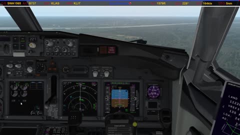 Landing in Little Rock (KLIT)