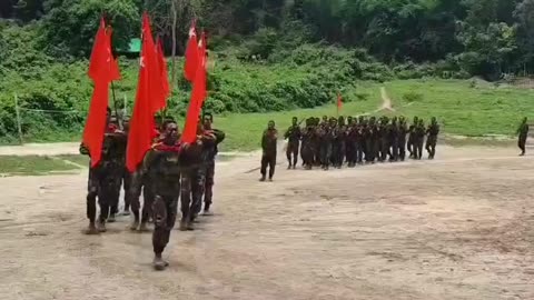 🎉🇲🇲 Myanmar War | Mingin PDO Graduation Ceremony | RCF
