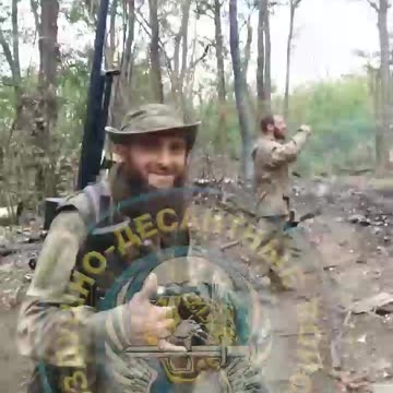 Chechen Seem Excited to Find Destroyed Russian Convoy