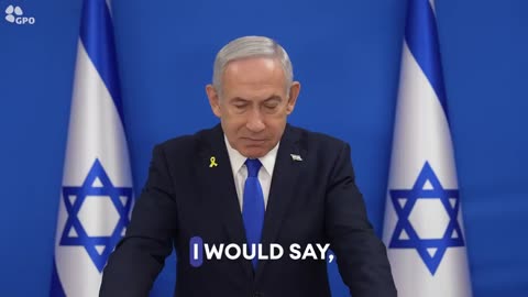 Israel's Netanyahu: "Very soon, you will see Israeli Air Force jets over the skies