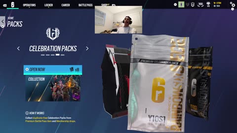 Best Rainbow Six Siege Pack Opening EVER with Wasiangamer03!
