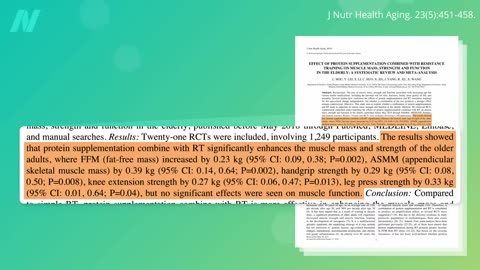 Does Increasing Protein Intake Slow Age-Related Muscle Mass Loss?