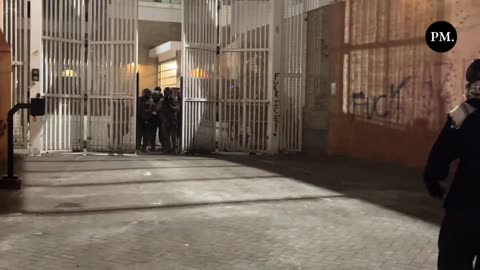📌Portland Federal agents used POTUS' voice to clear anti-ICE rioters out