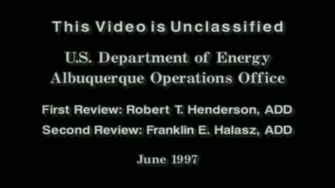 Project Sedan Nuclear Test