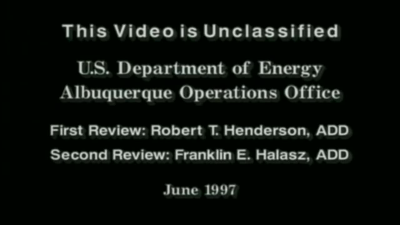 Project Sedan Nuclear Test