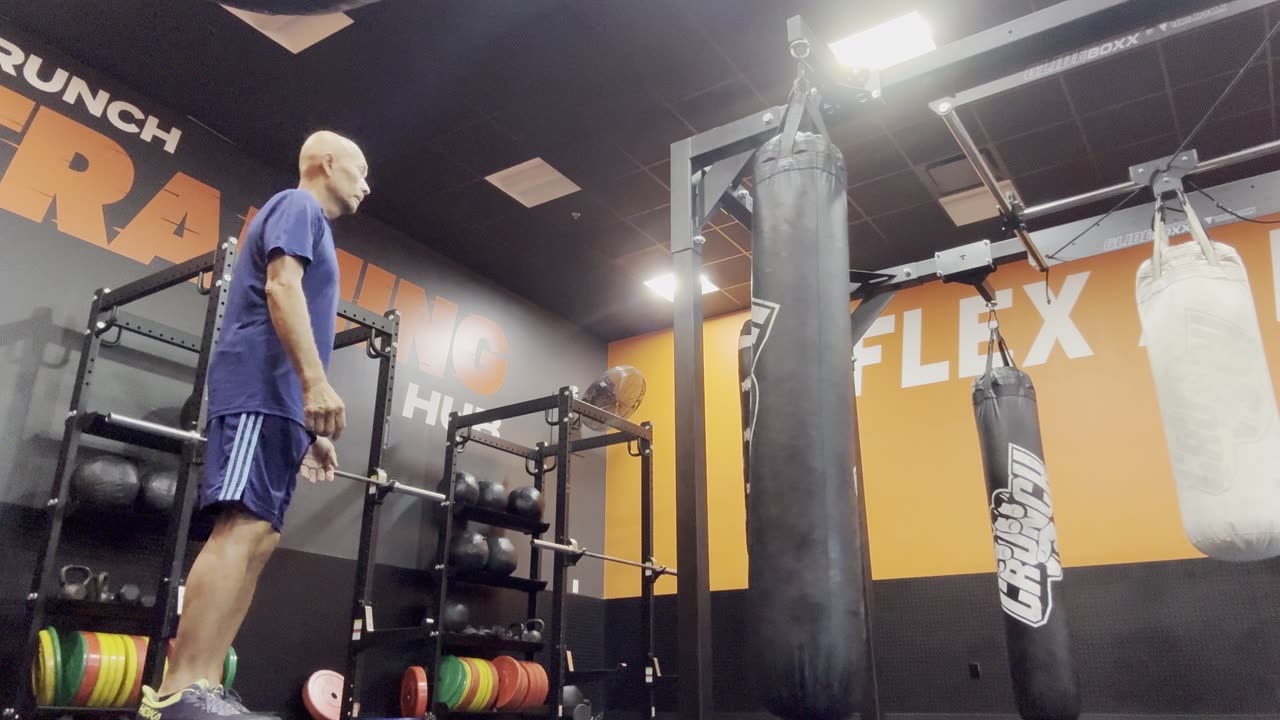 Crunch Fitness - Distance Jump Front Kick - July 18 2025