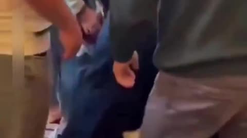 Jew Fakes Attack at Free Palestine Rally